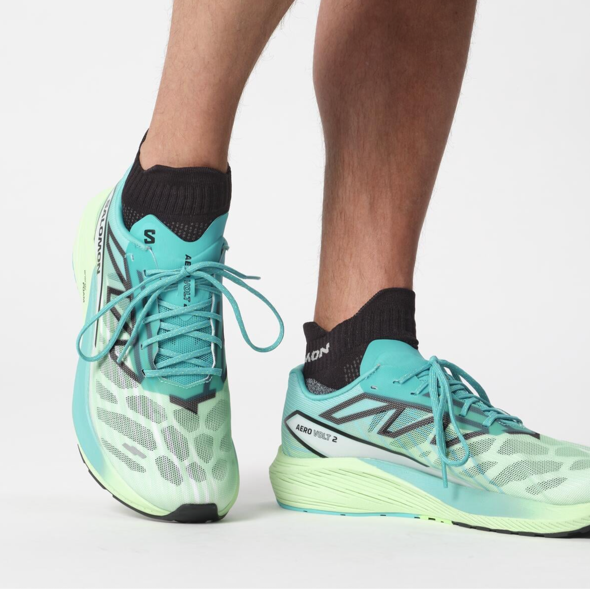 SALOMON skor Aero volt 2 grön/blå/vit