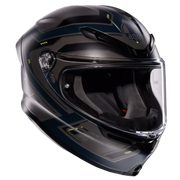 AGV hjälm K6 S Enhance matt grå/gul fluorescerande