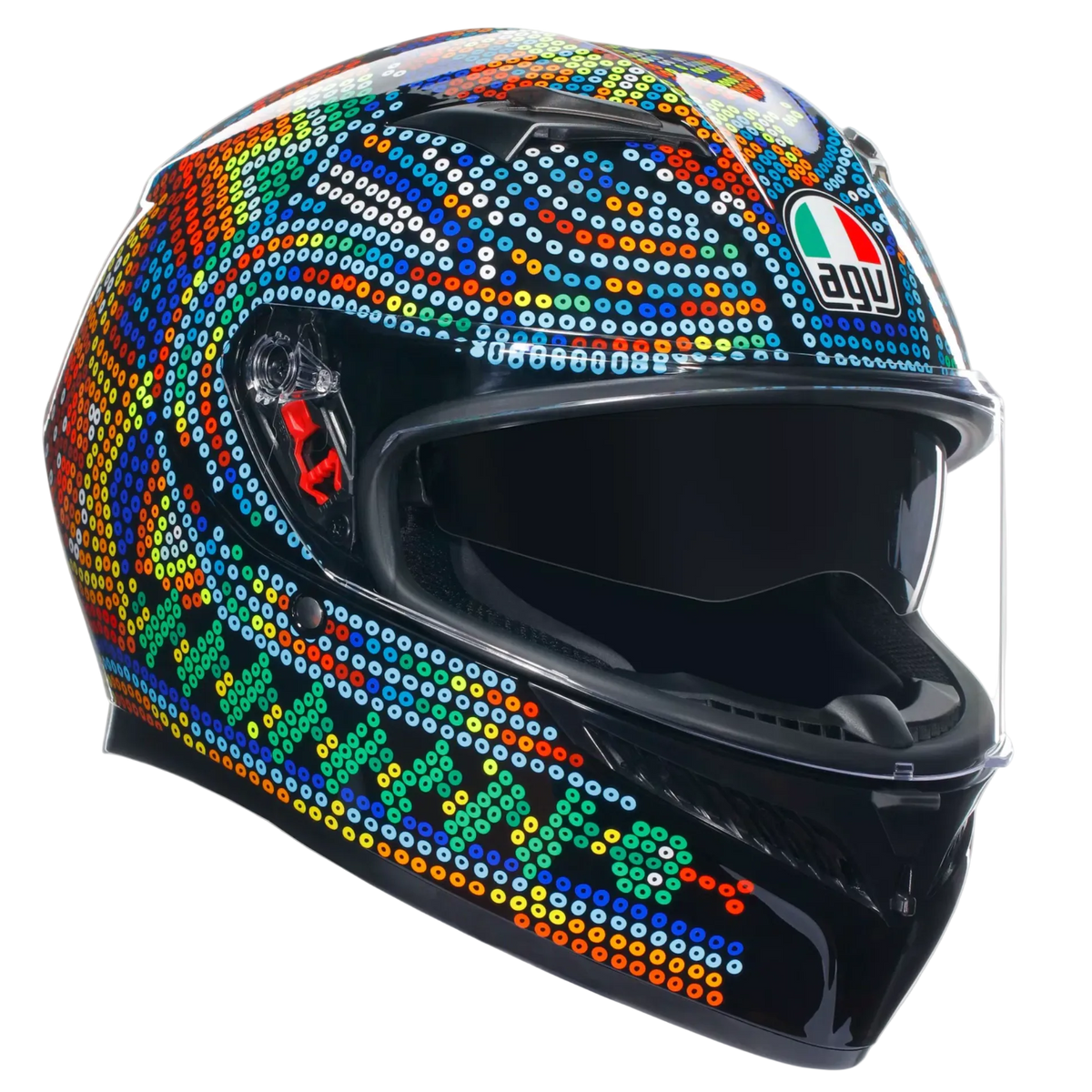 AGV hjälm K3 Rossi vintertest 2018