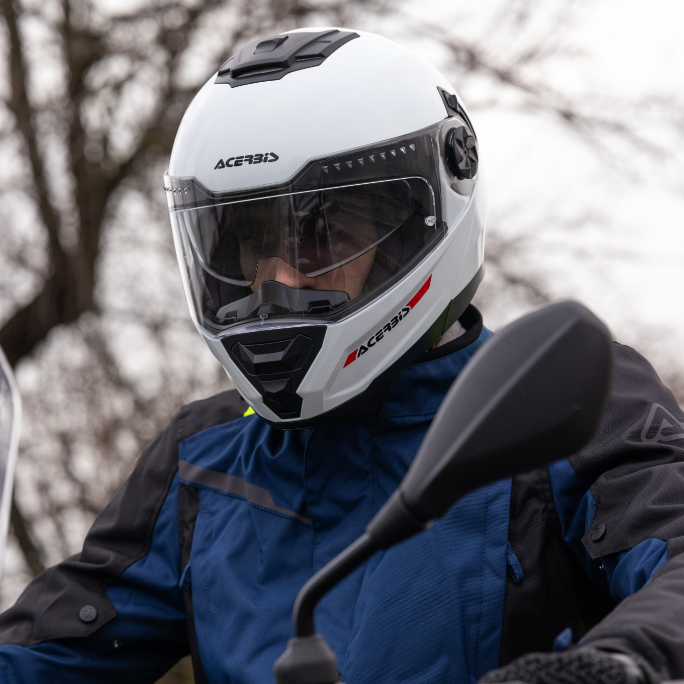 ACERBIS helmet Rider Helmet white