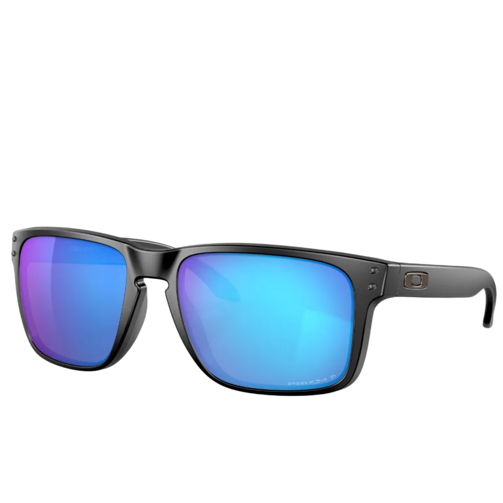 OAKLEY solglasögon Holbrook XL matt svart med Prizm Irid Sapphire Irid polariserade