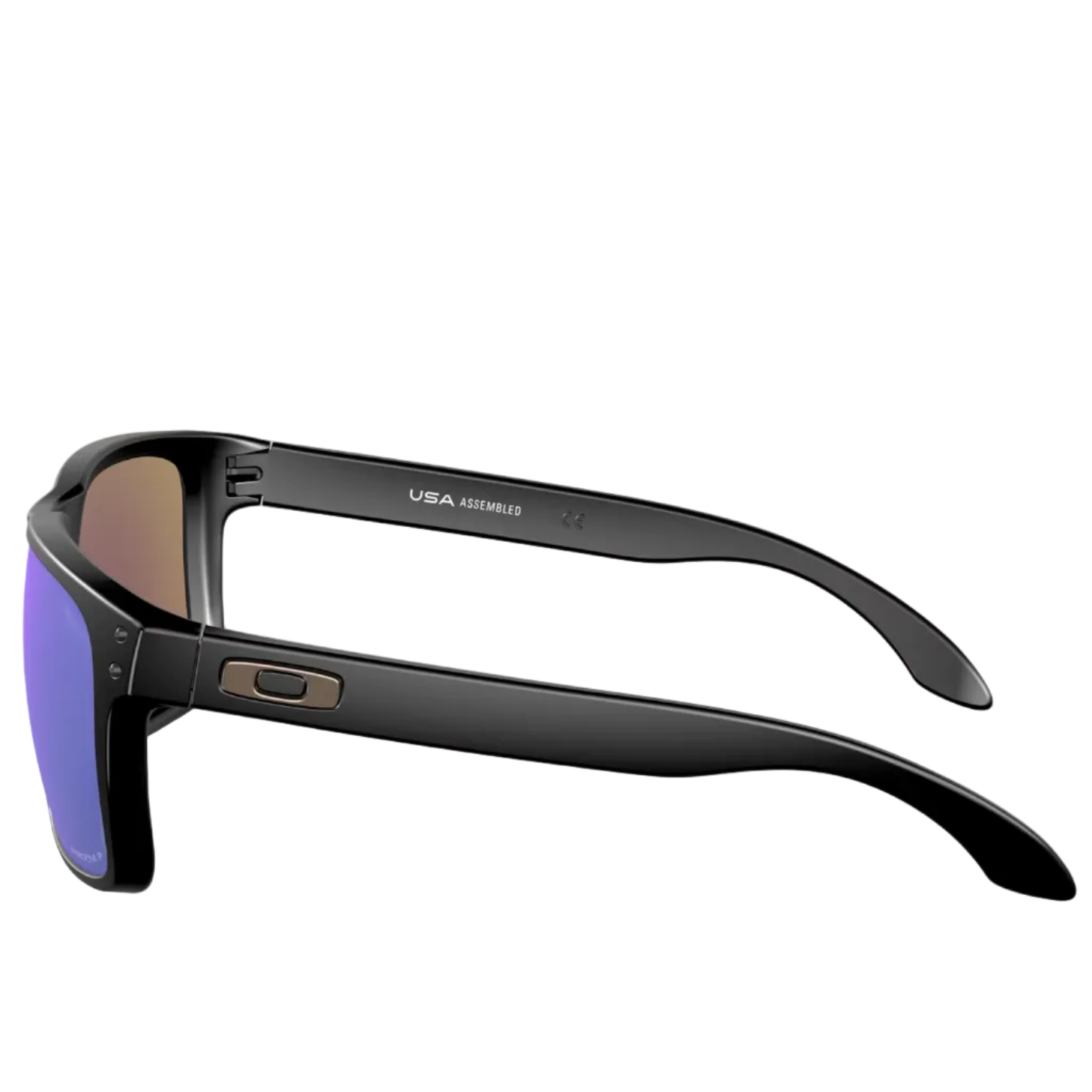 OAKLEY solglasögon Holbrook XL matt svart med Prizm Irid Sapphire Irid polariserade