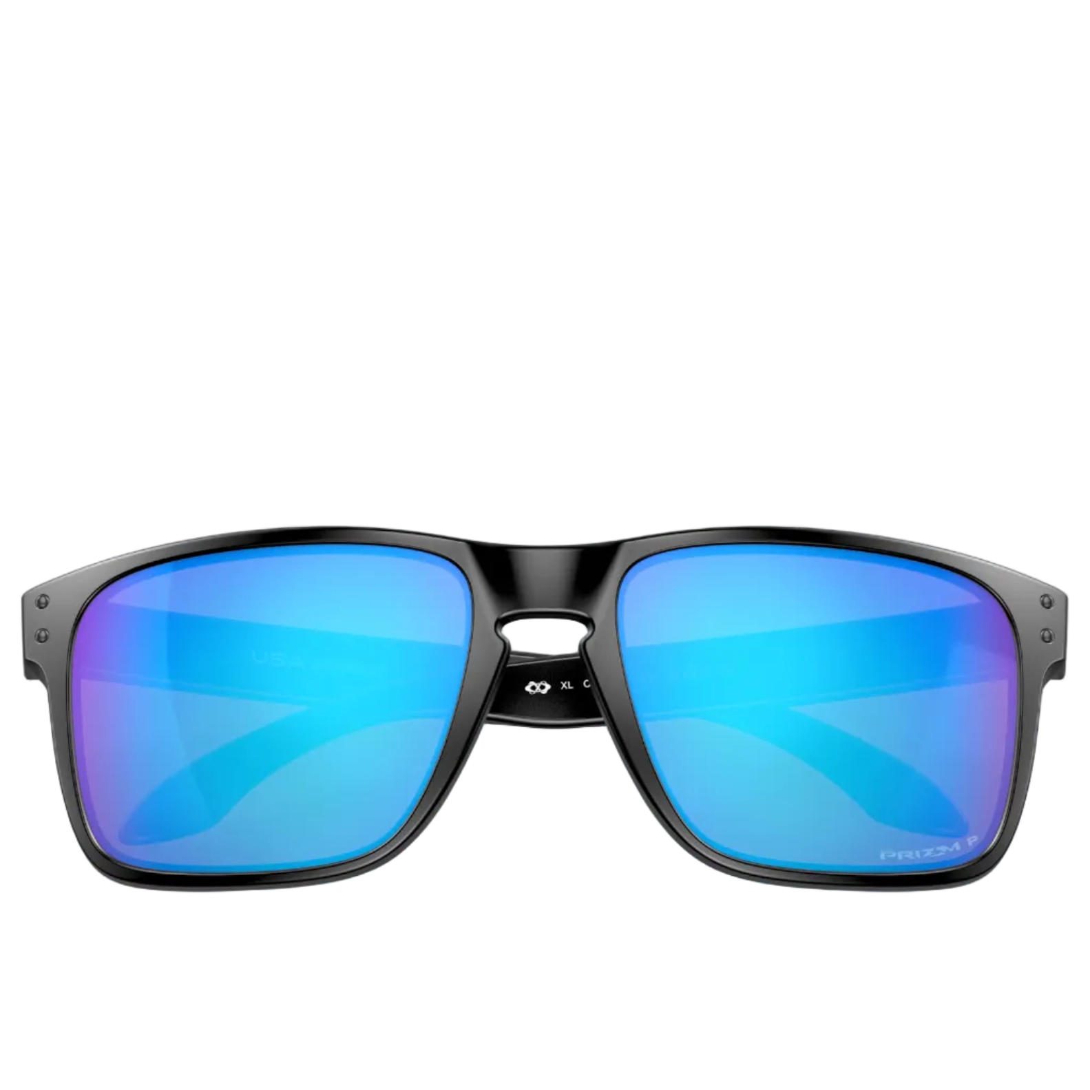 OAKLEY solglasögon Holbrook XL matt svart med Prizm Irid Sapphire Irid polariserade