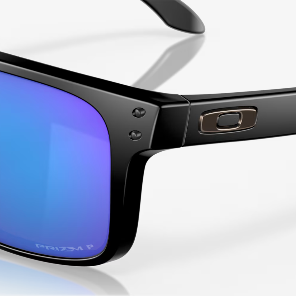 OAKLEY solglasögon Holbrook XL matt svart med Prizm Irid Sapphire Irid polariserade