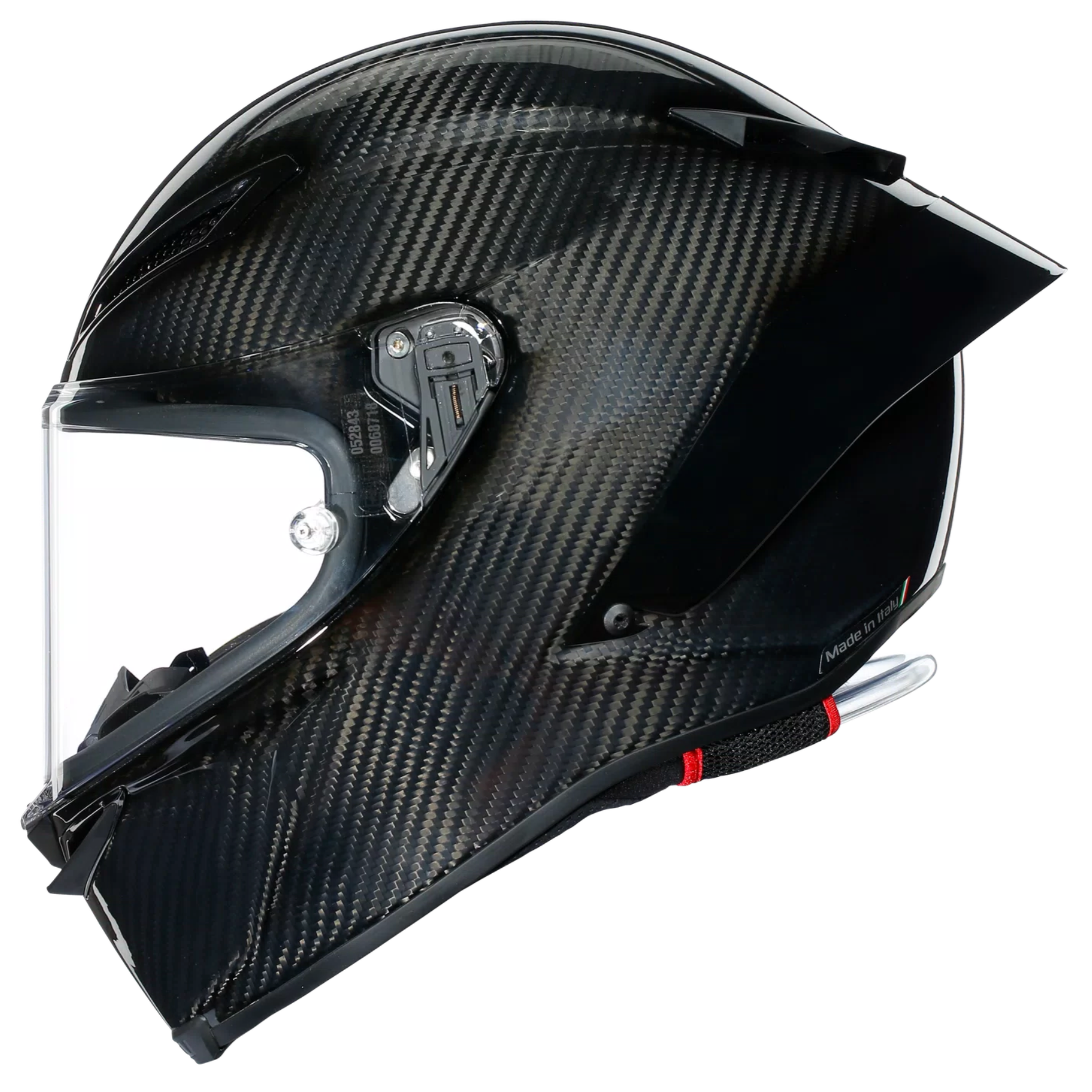AGV hjälm Pista GP RR E2206 DOT blank kolfiber