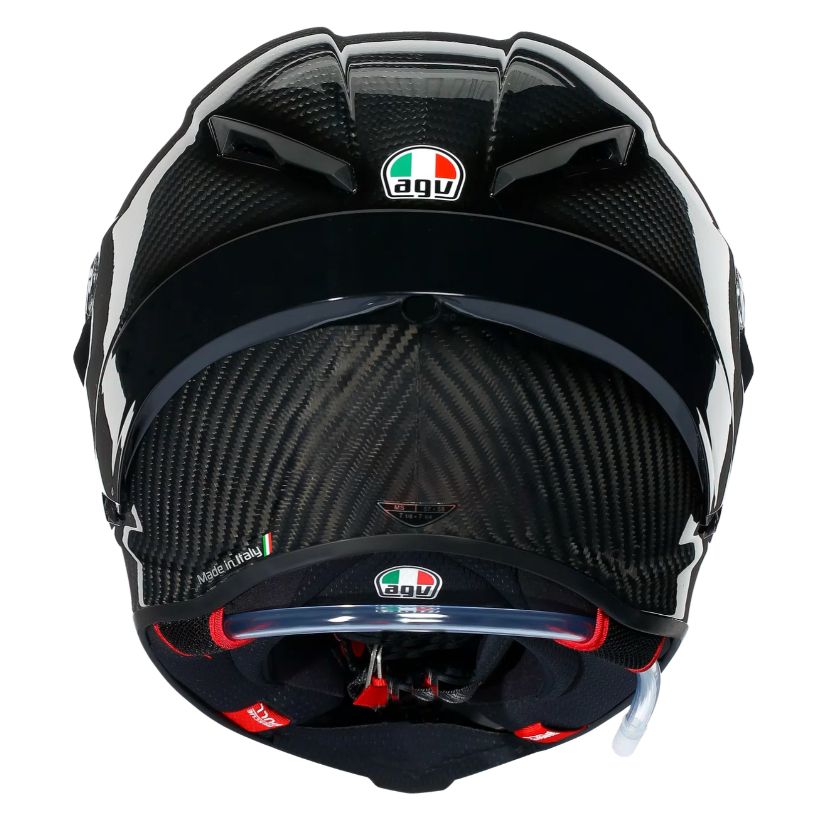 AGV hjälm Pista GP RR E2206 DOT blank kolfiber