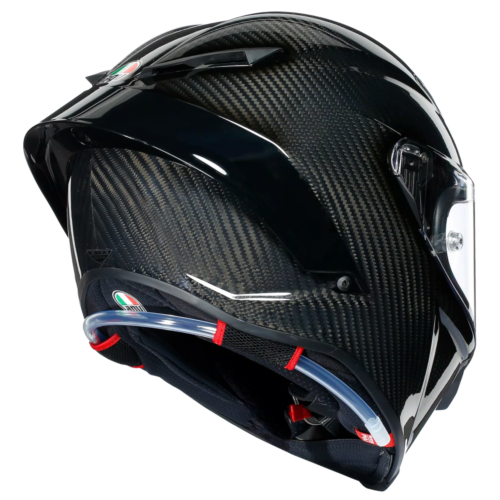 AGV hjälm Pista GP RR E2206 DOT blank kolfiber