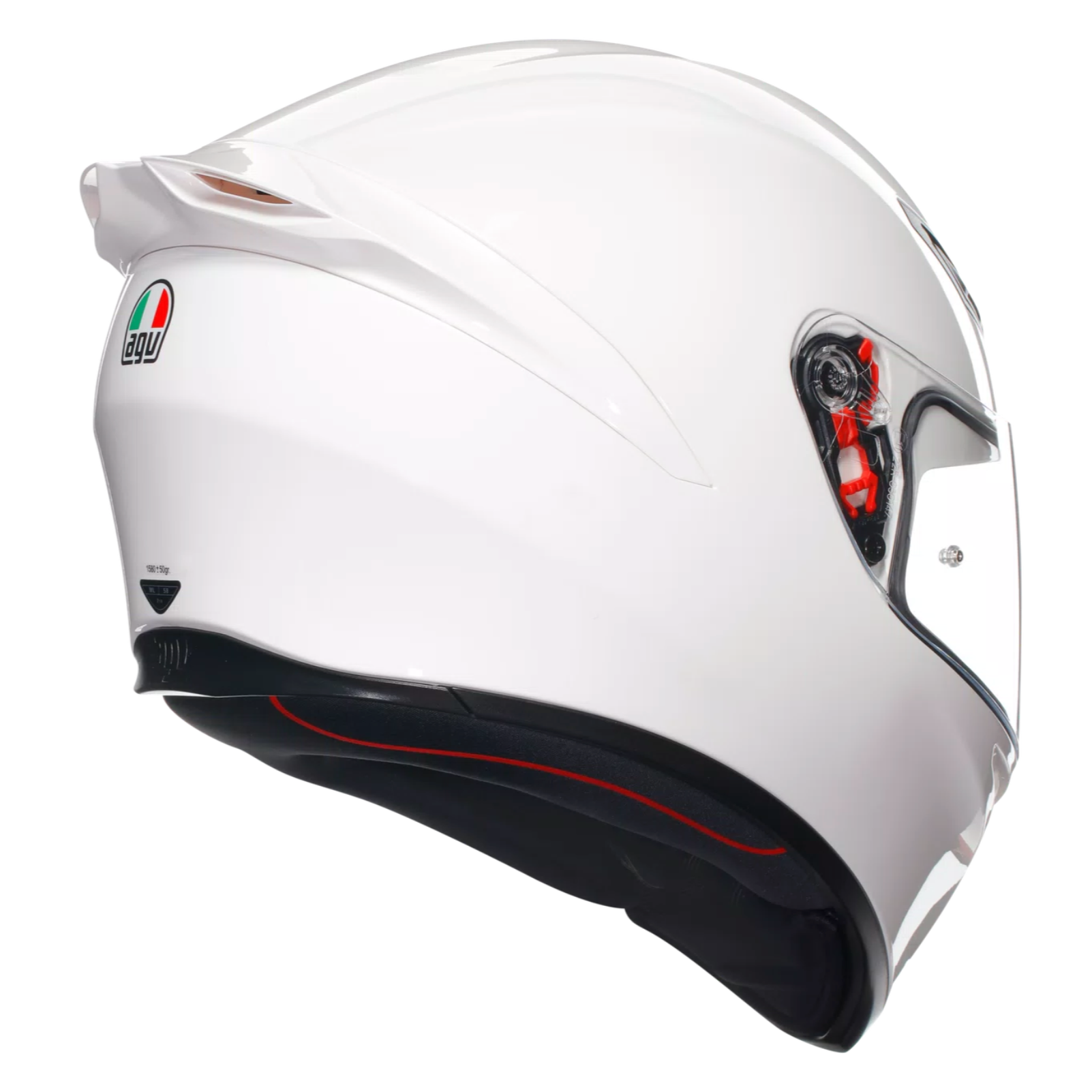 AGV-hjälm K1 S Mono vit
