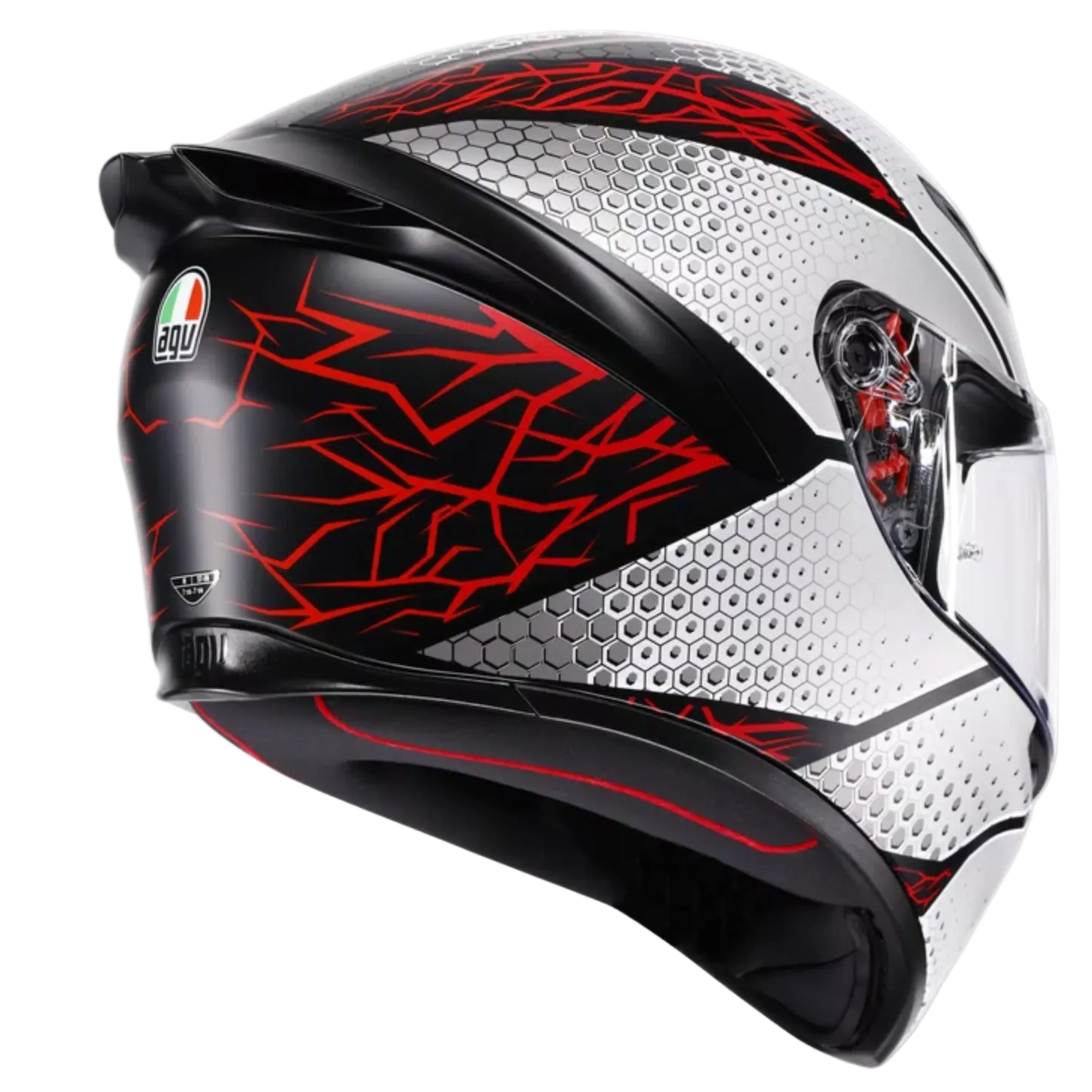 AGV K1 S Speedarmor matt black/grey/red helmet