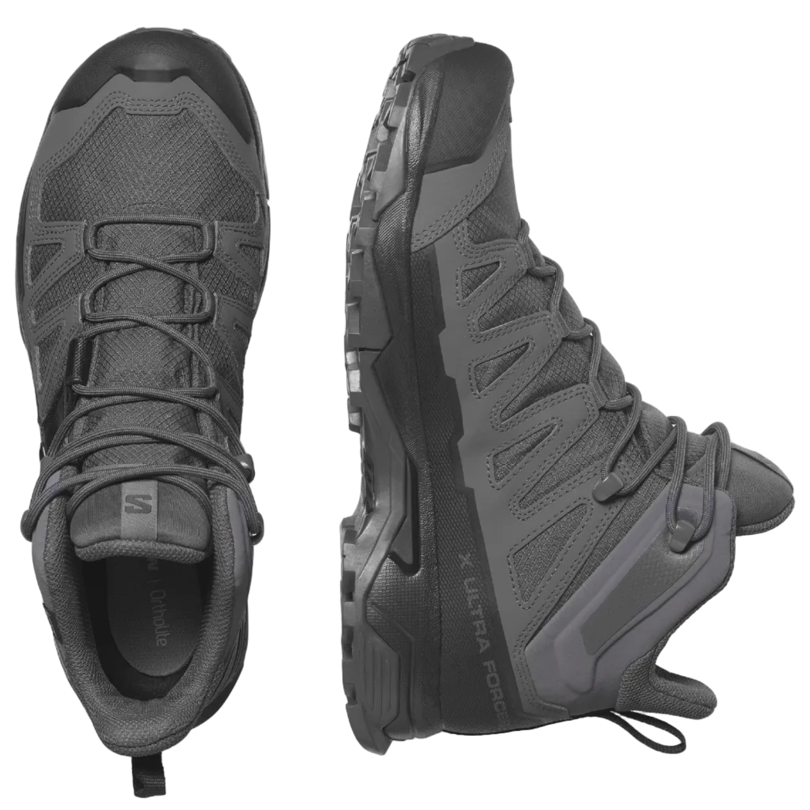 SALOMON taktiska skor X Ultra Forces Mid GTX wolf/svart/wolf