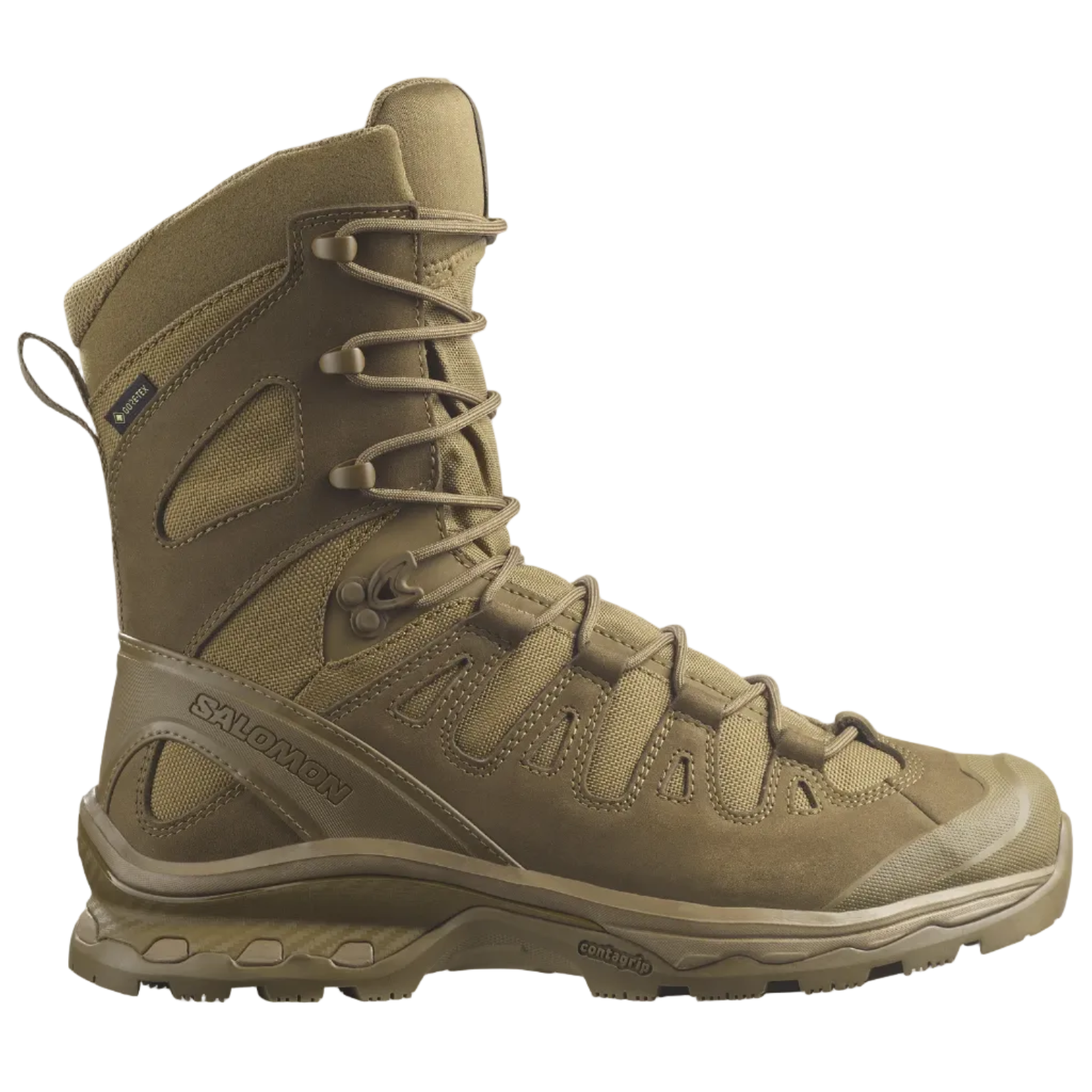 SALOMON taktiska skor Quest 4D Forces 2 High GTX coyote brown