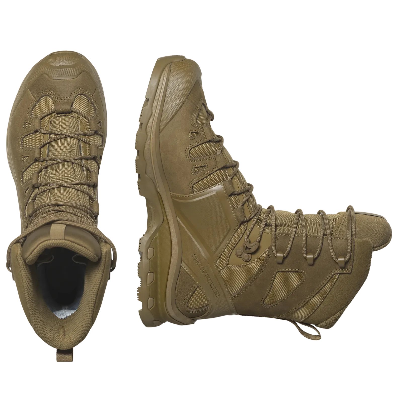 SALOMON taktiska skor Quest 4D Forces 2 High GTX coyote brown