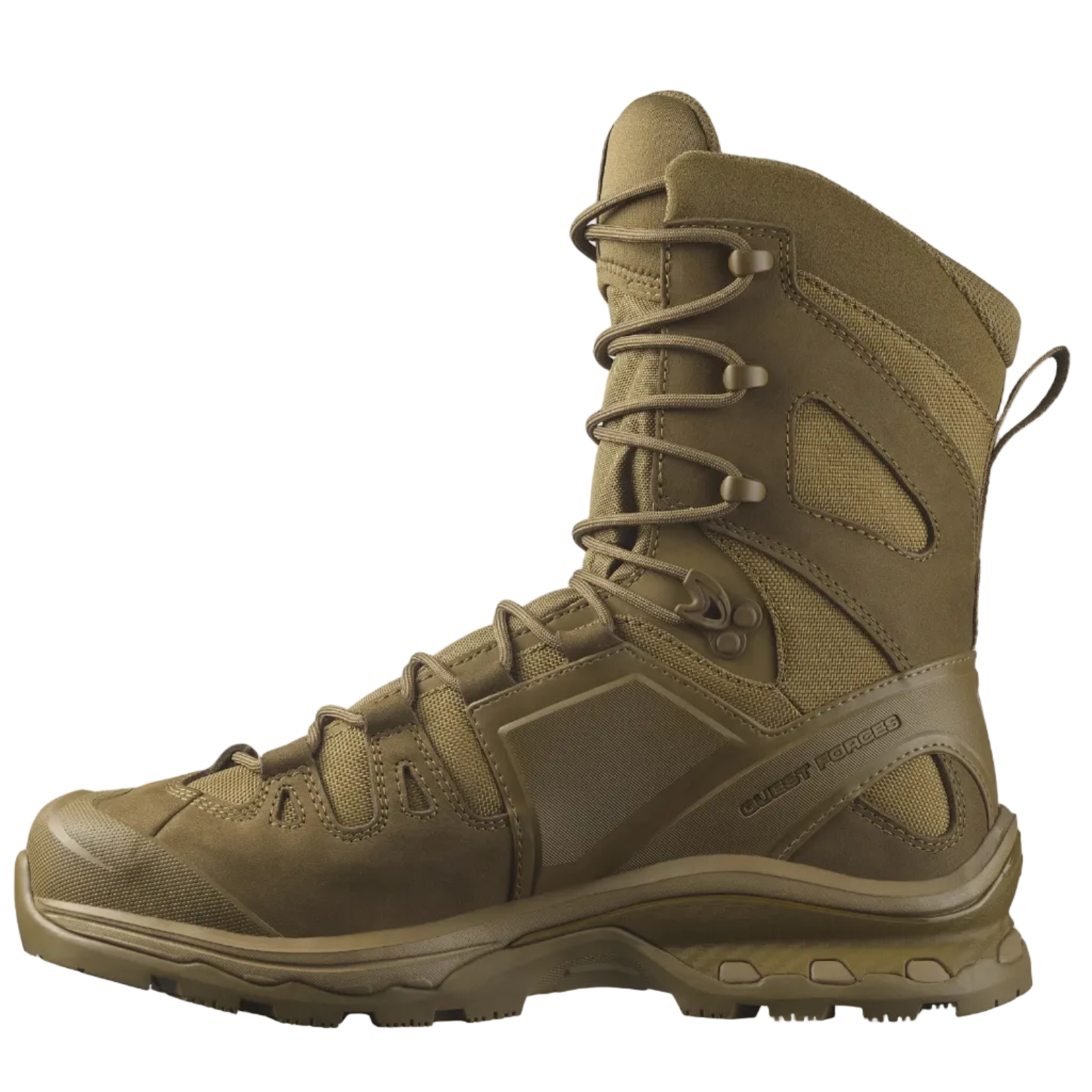 SALOMON taktiska skor Quest 4D Forces 2 High GTX coyote brown