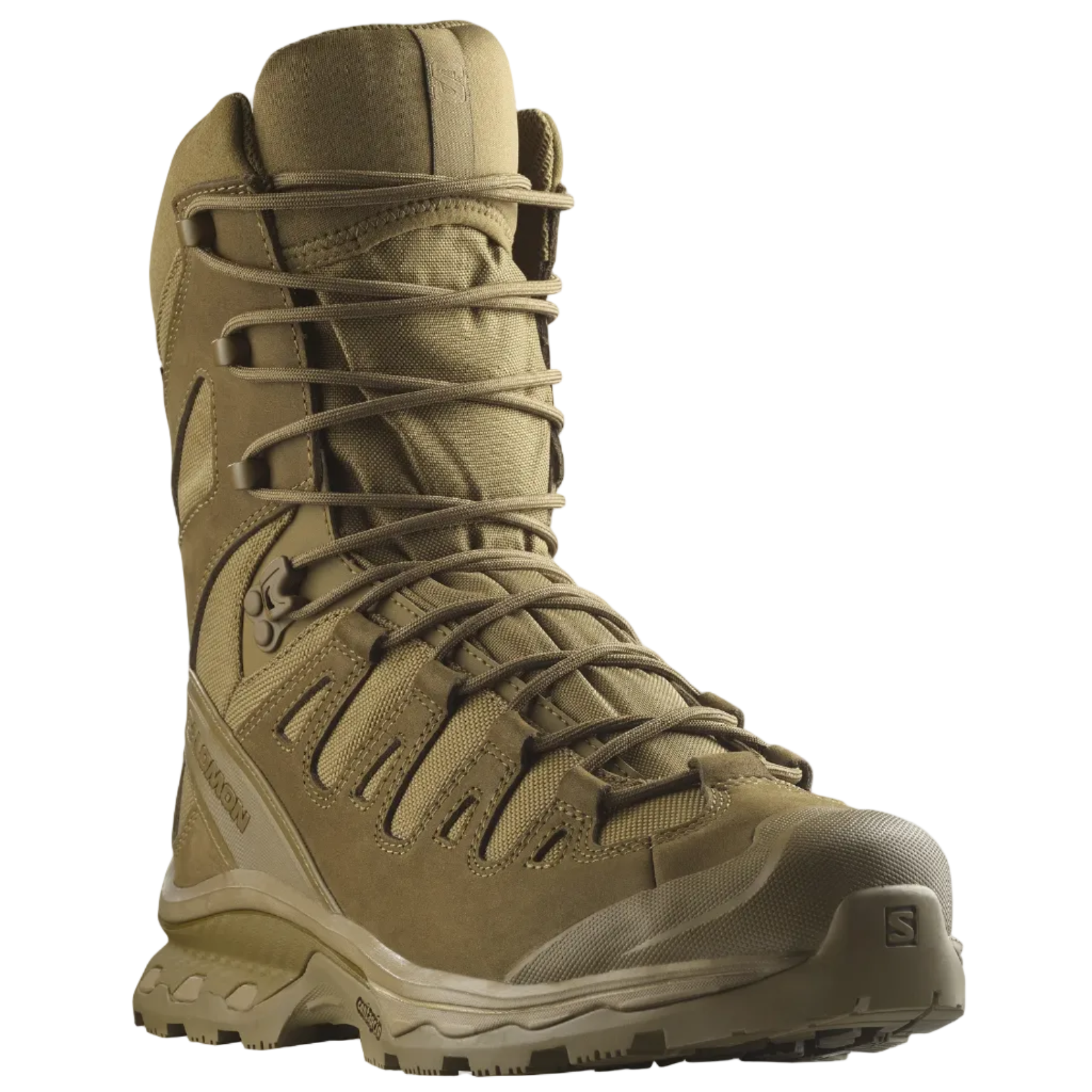 SALOMON taktiska skor Quest 4D Forces 2 High GTX coyote brown