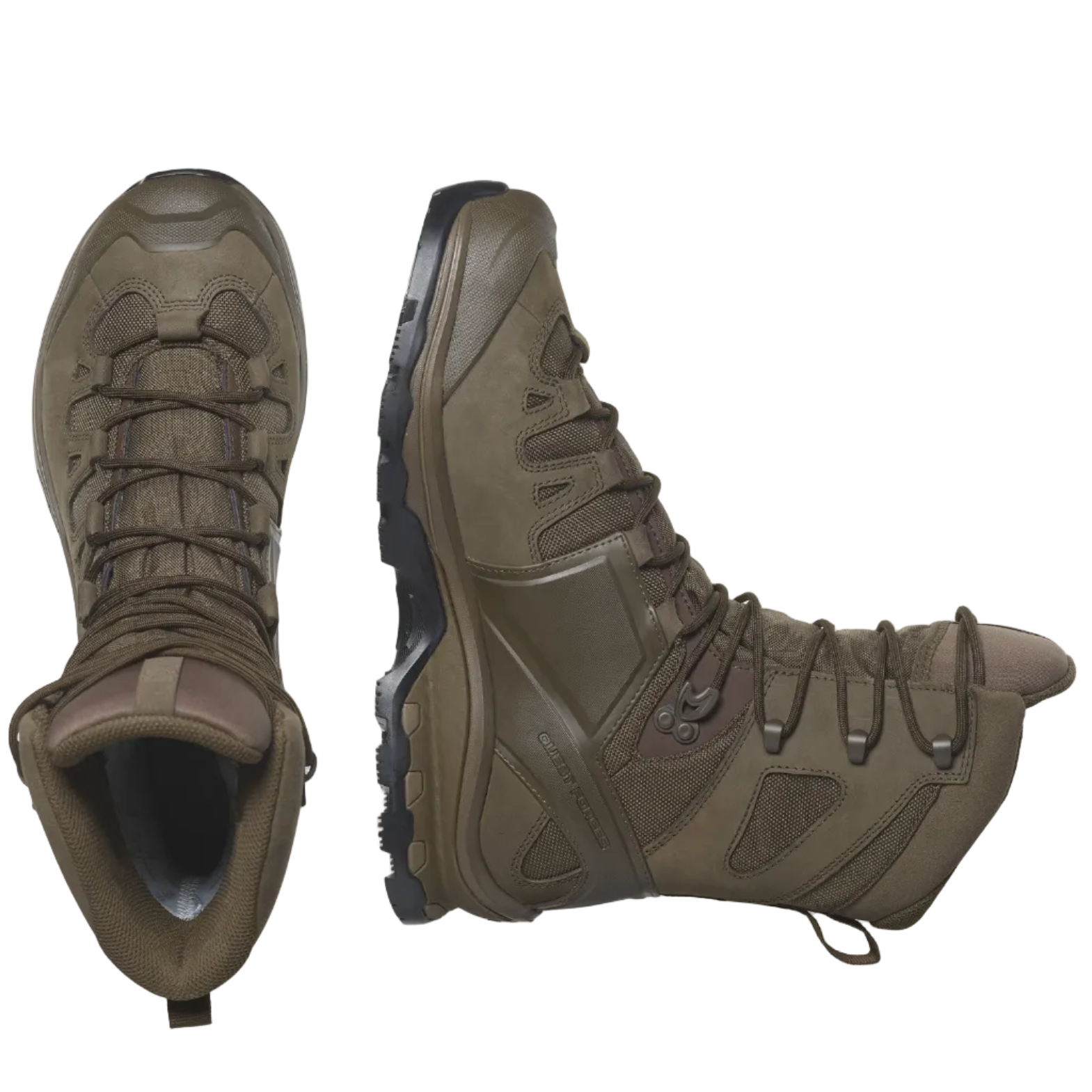 SALOMON tactical footwear Quest 4D Forces 2 High GTX EN earth brown
