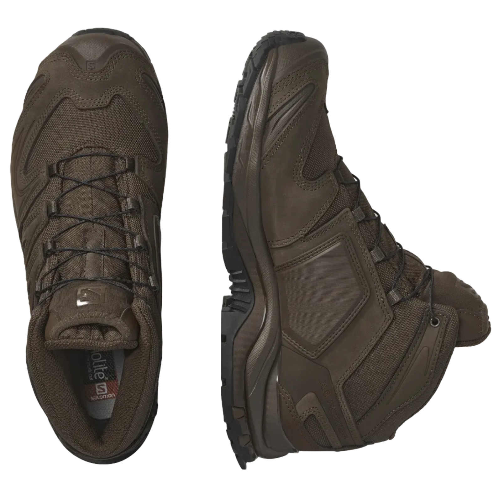 SALOMON tactical footwear XA Forces Mid EN earth brown/earth brown/earth brown