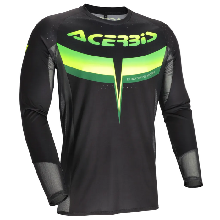 ACERBIS motocrosströja MX Track svart/grön