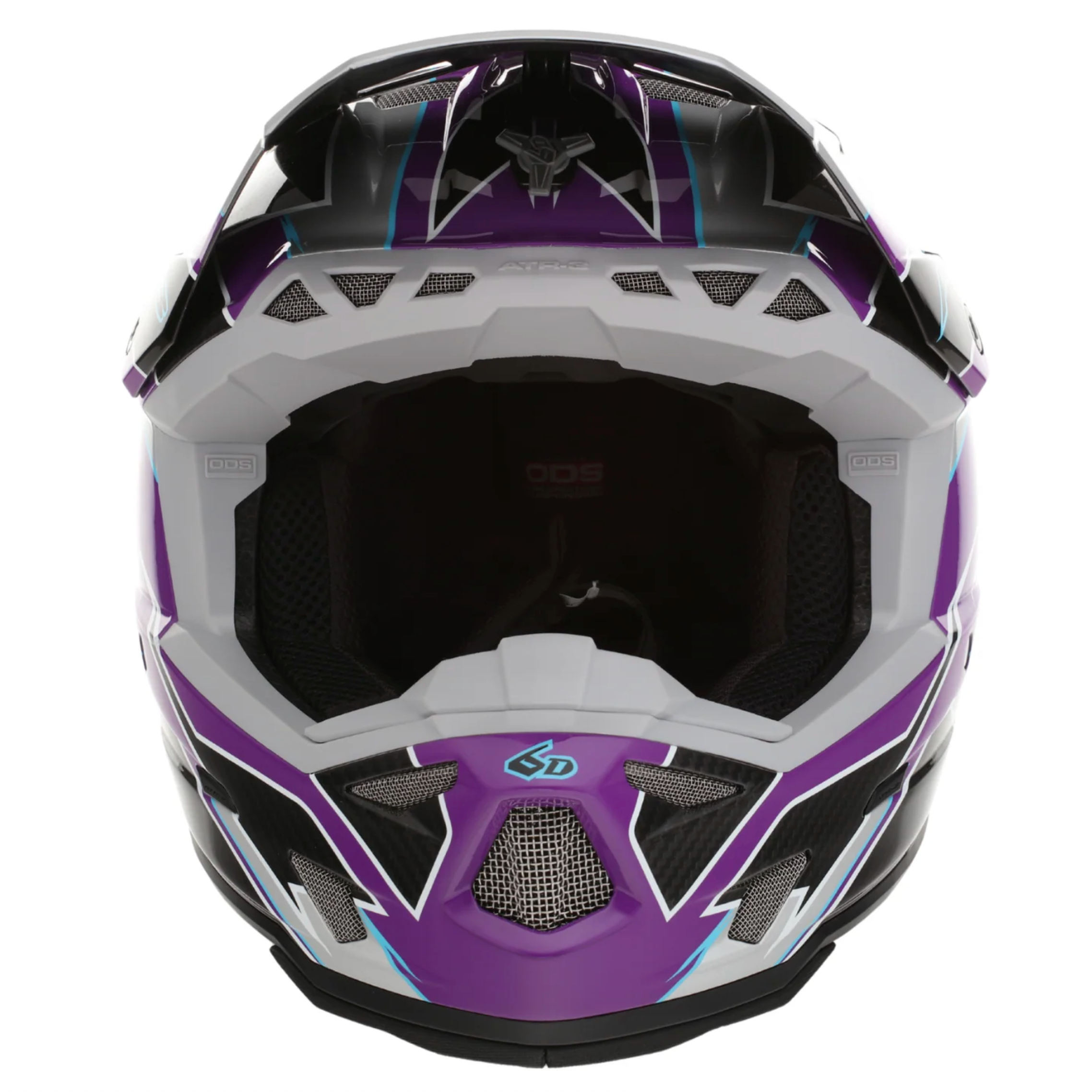 6D ATR-3 Reflex FIM Gloss lila hjälm