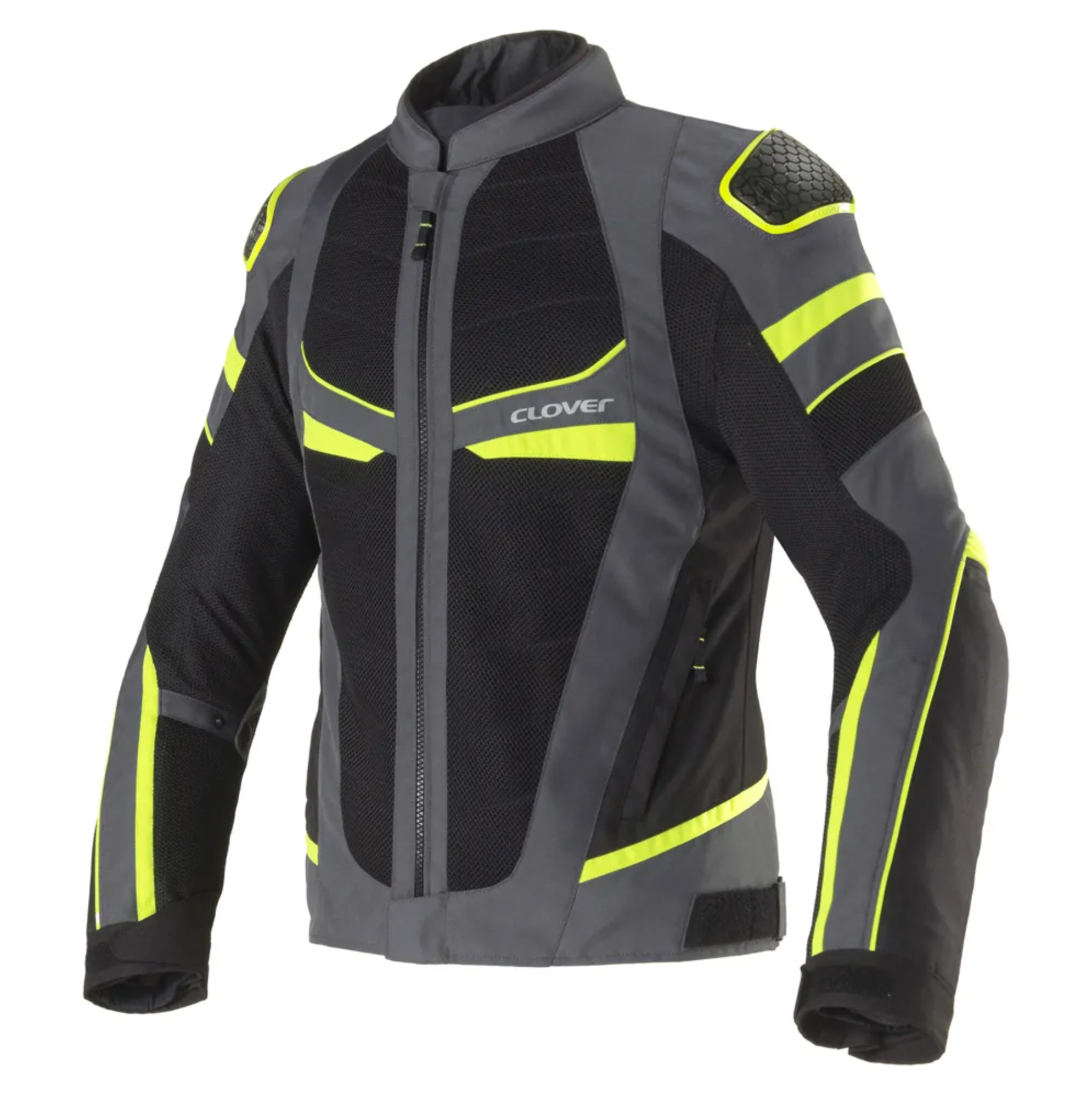Clover jacka Rainjet 3 WP svart/gul