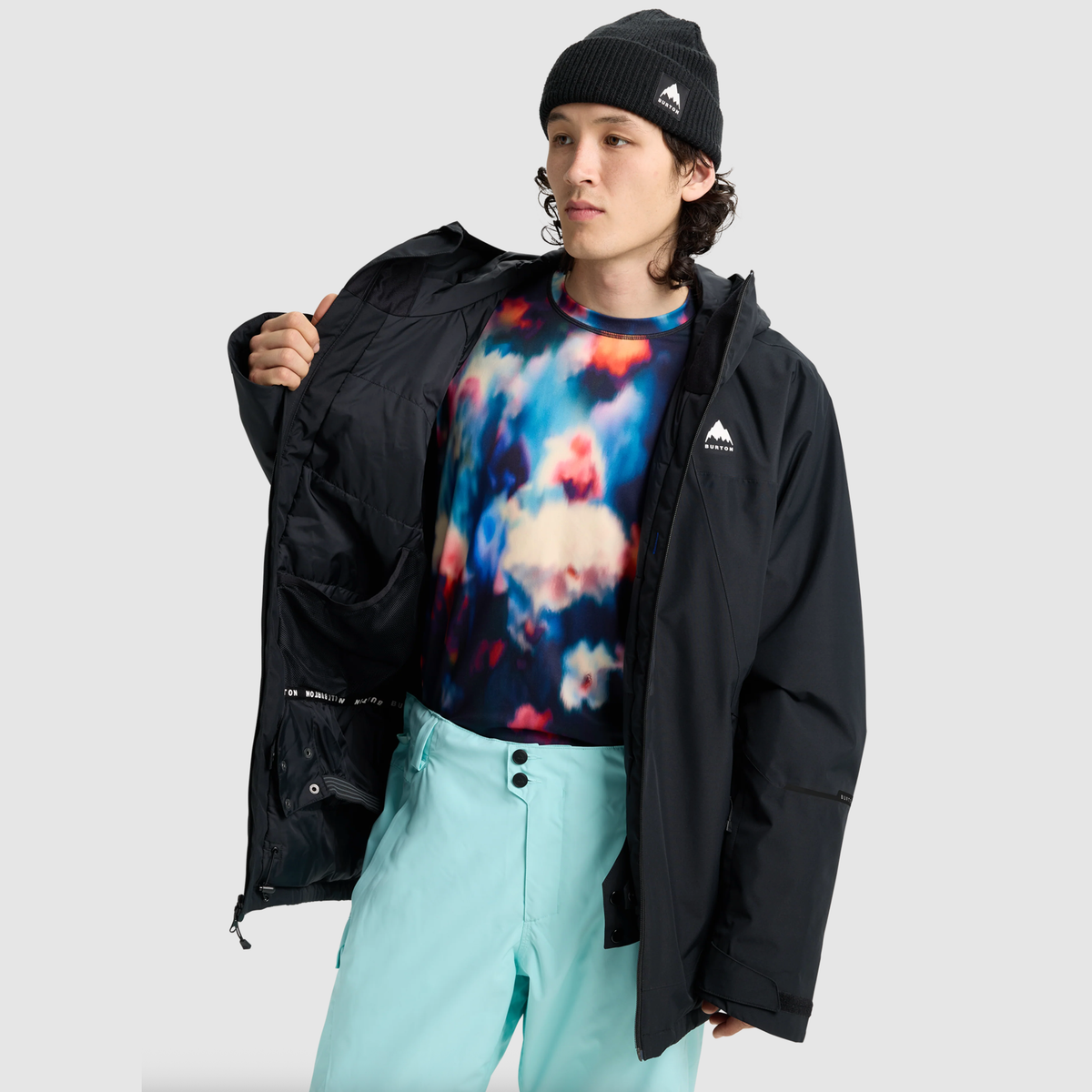 BURTON jacket M RSRV INS JK true black
