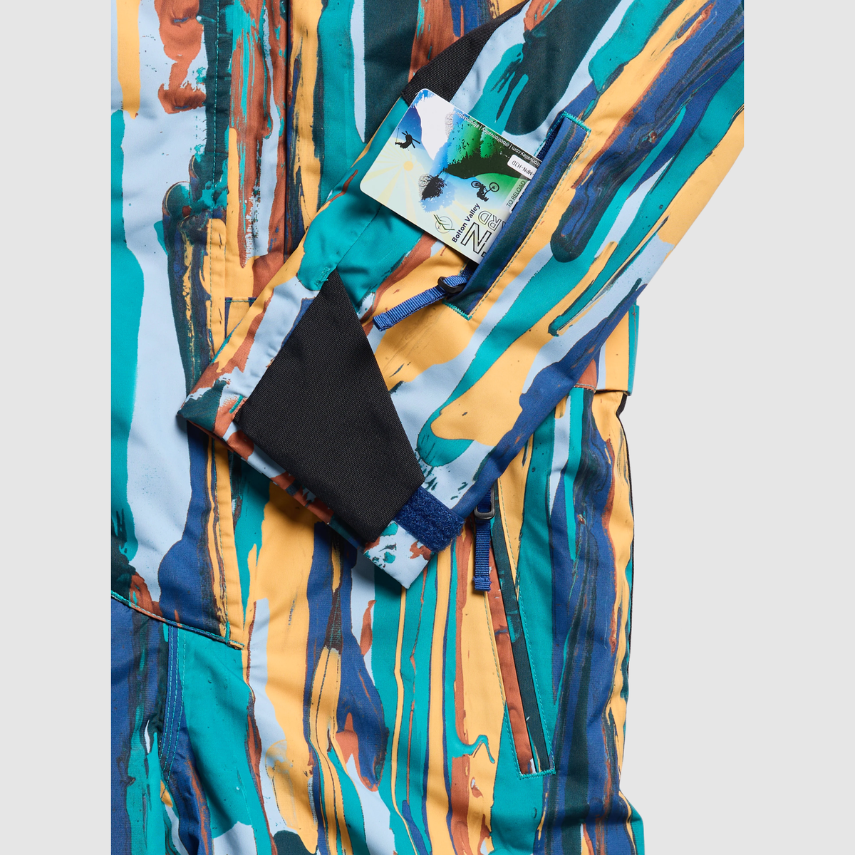 BURTON K ONE PIECE suit paint stripe