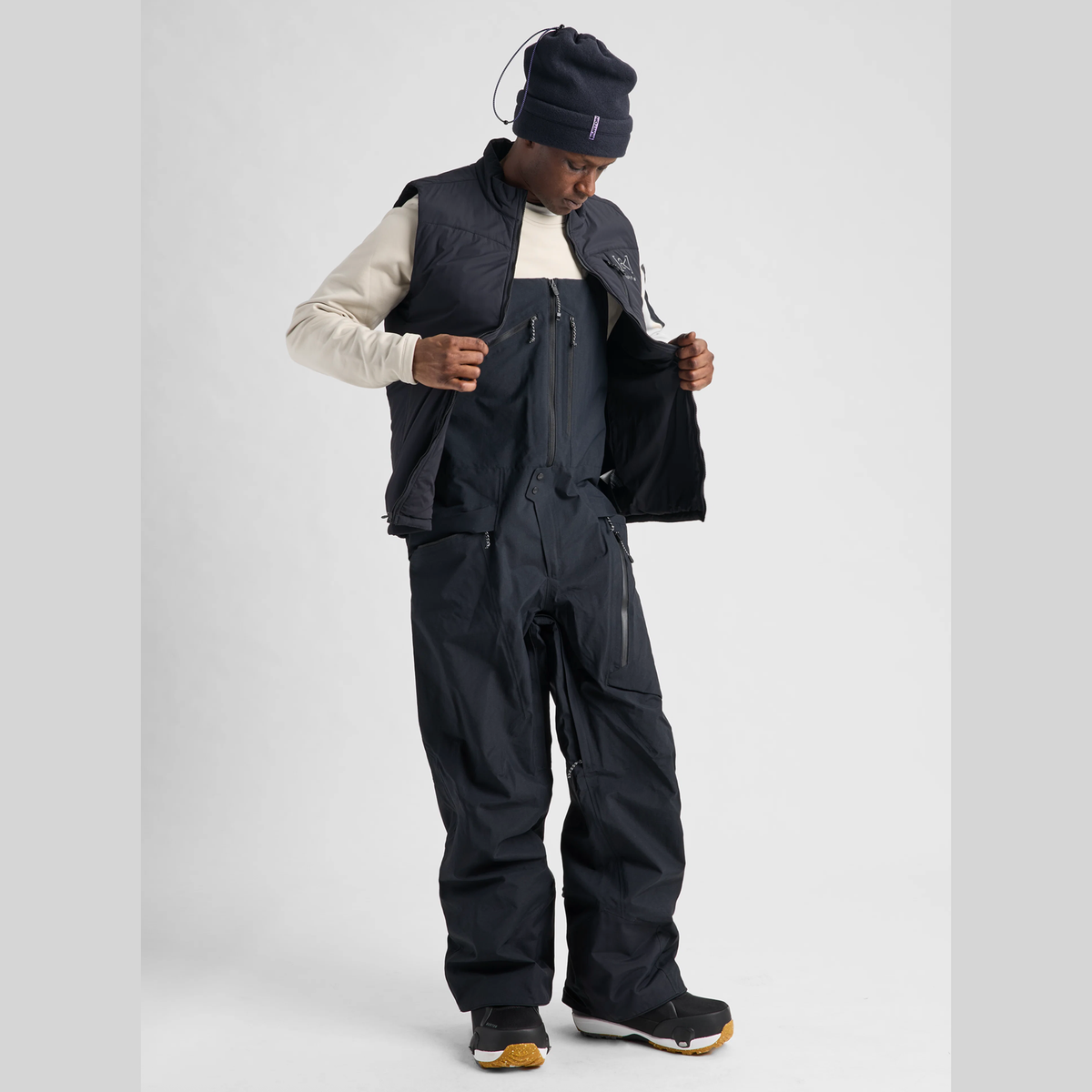 BURTON hängselbyxor M AK Gore Cyclic BB true black