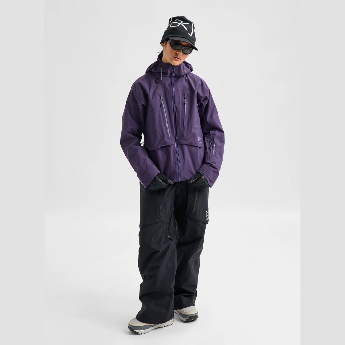 BURTON jacka W AK Gore Swash Ins mörklila