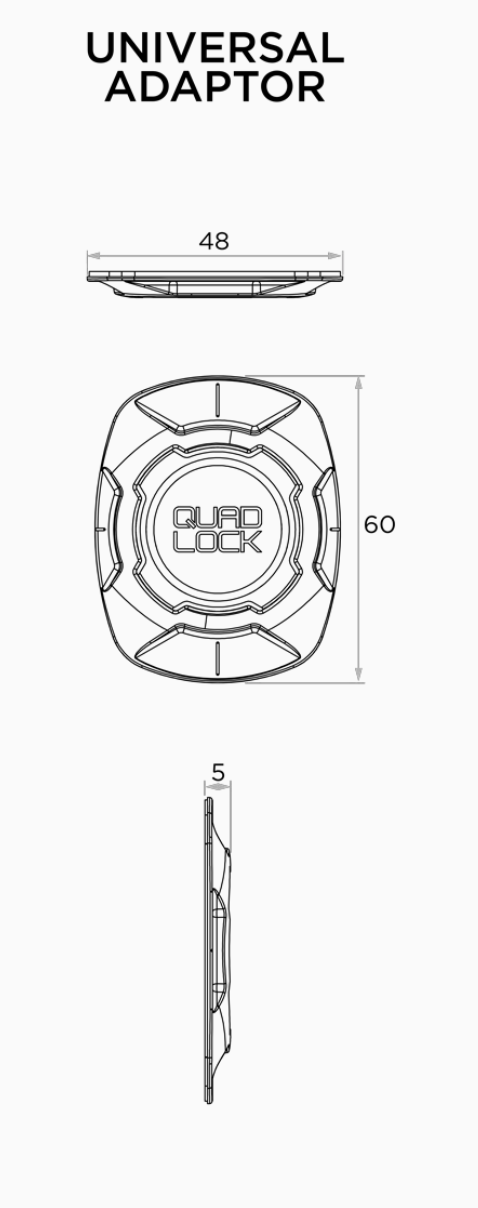 QUAD LOCK MAG universell adapter