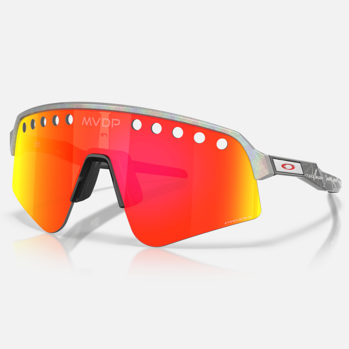 OAKLEY solglasögon Sutro Lite Sweep space dust med prizm ruby ventilerade