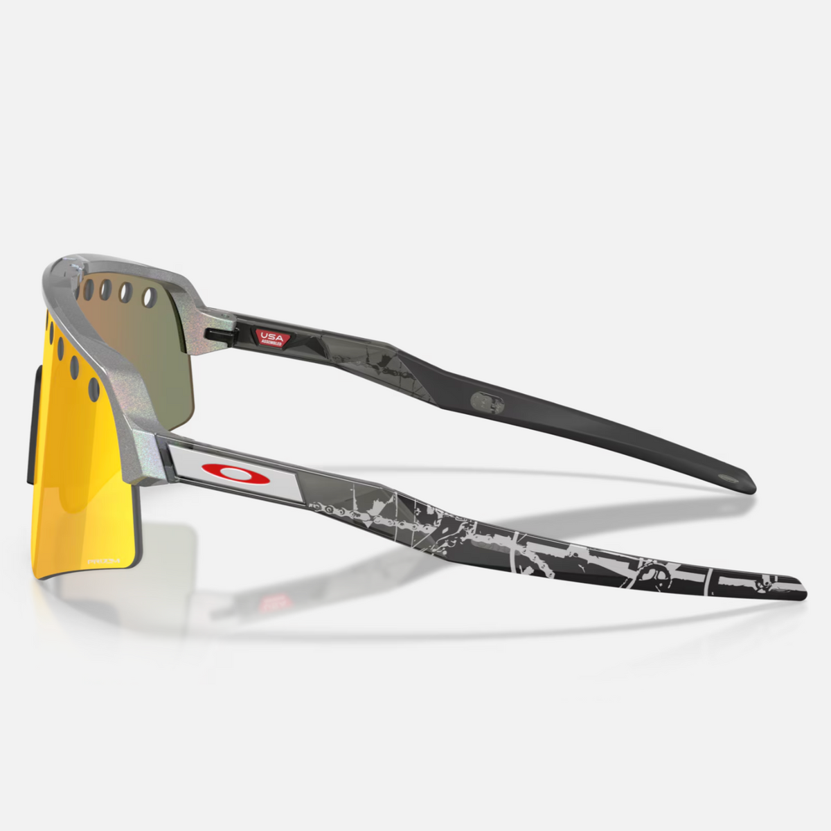 OAKLEY solglasögon Sutro Lite Sweep space dust med prizm ruby ventilerade