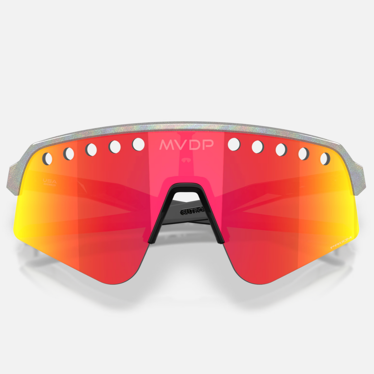 OAKLEY solglasögon Sutro Lite Sweep space dust med prizm ruby ventilerade