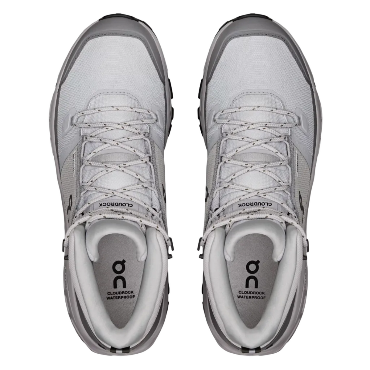 ON shoes Cloudrock Mid WP glacier/alloy
