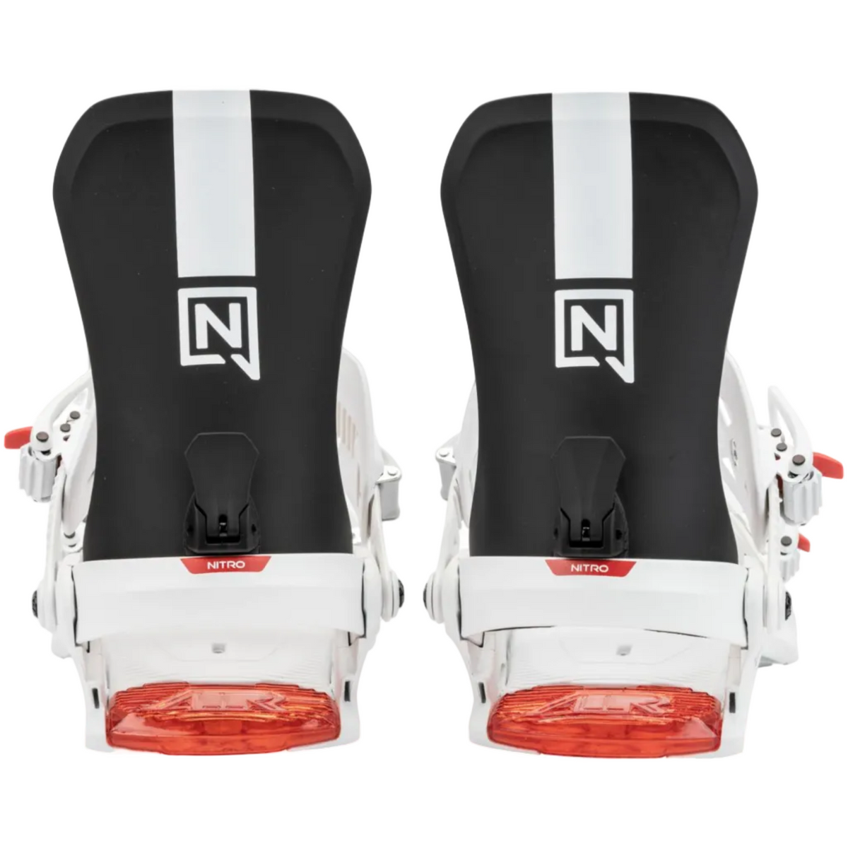 NITRO One black/white/red binding