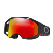 OAKLEY MX-glasögon Airbrake MTB svart/kanonmetall med Prizm Trail Torch