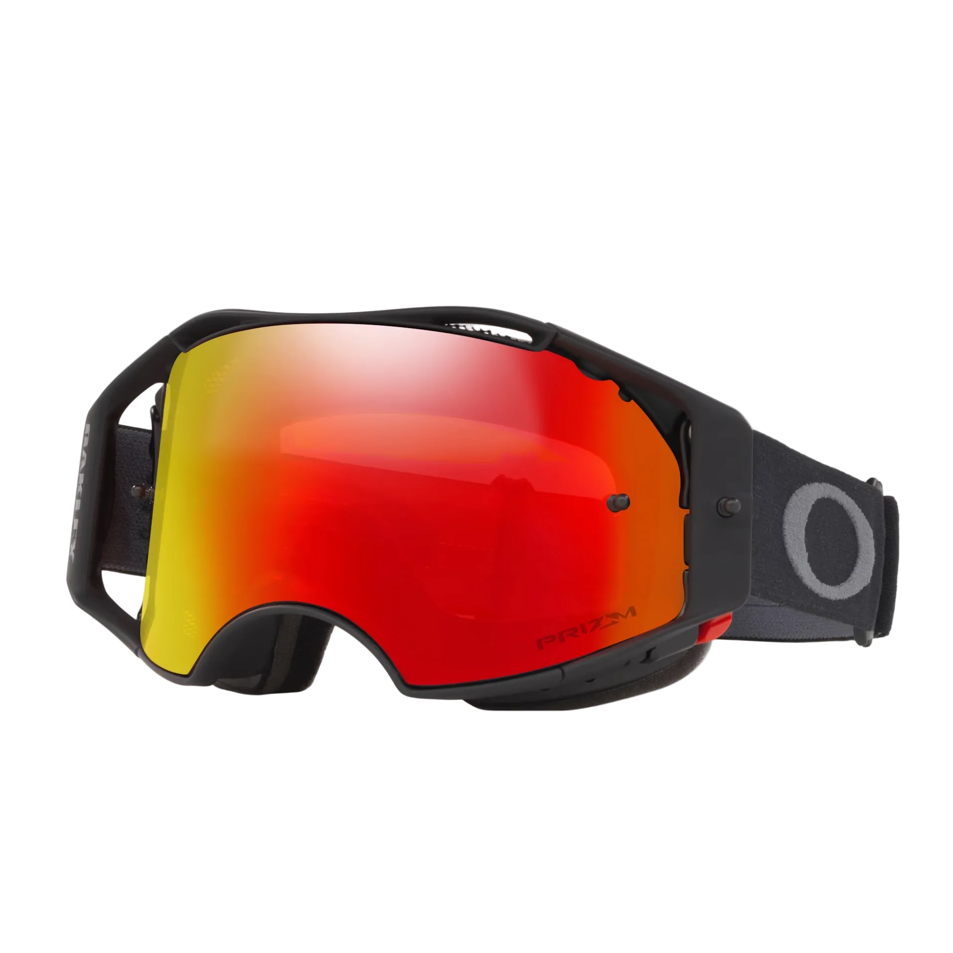 OAKLEY MX-glasögon Airbrake MTB svart/kanonmetall med Prizm Trail Torch