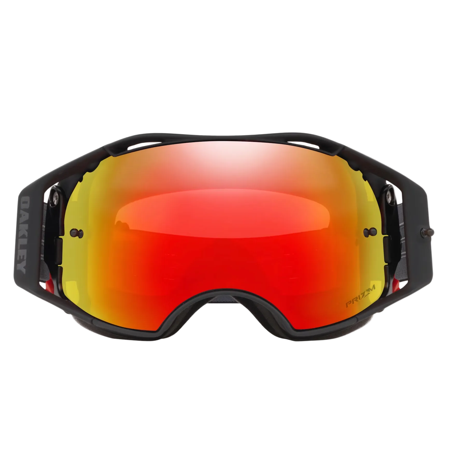 OAKLEY MX-glasögon Airbrake MTB svart/kanonmetall med Prizm Trail Torch