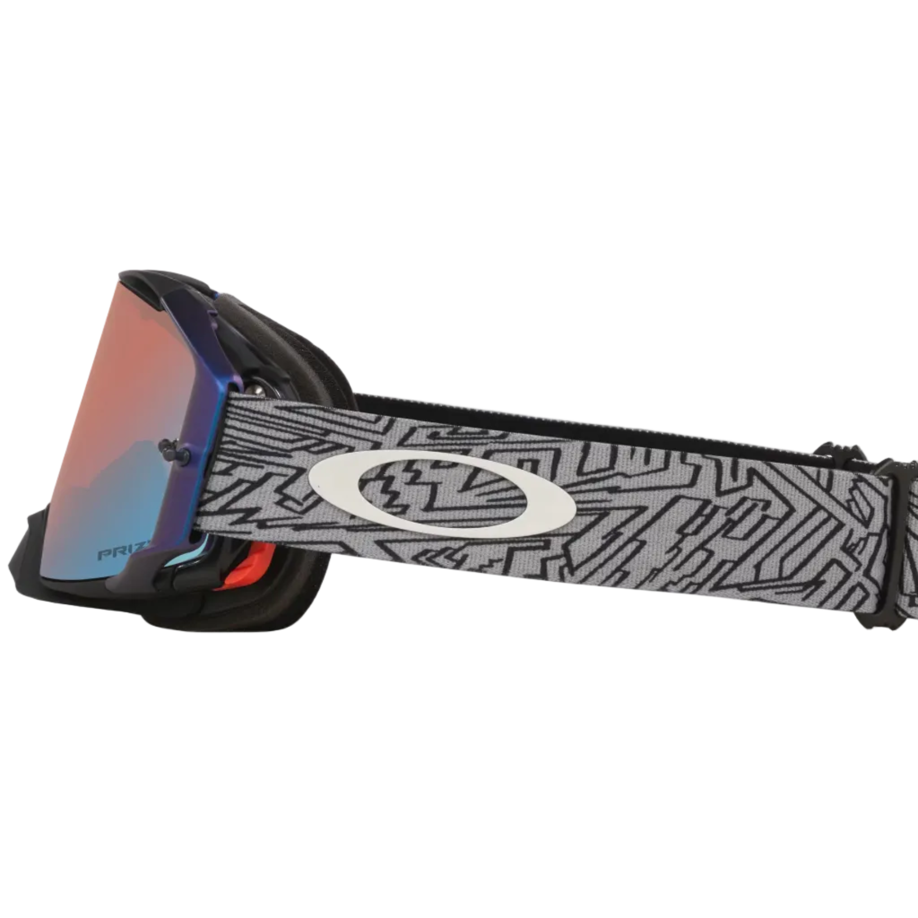 OAKLEY MX goggles Airbrake grey strike w/prizm sapphire