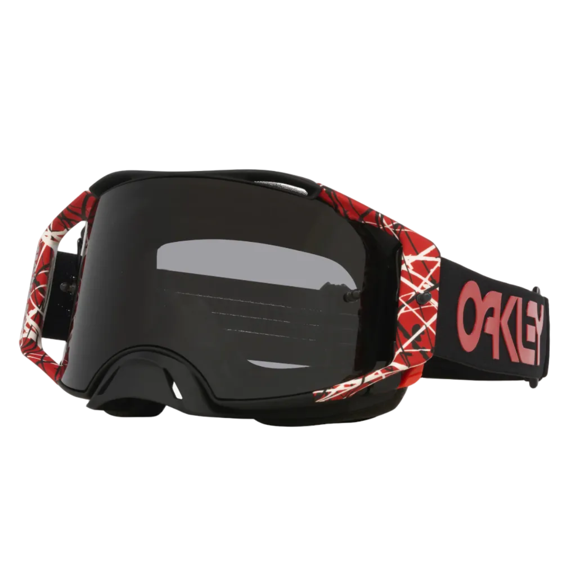 OAKLEY MX goggles Airbrake red eddie w/dark grey