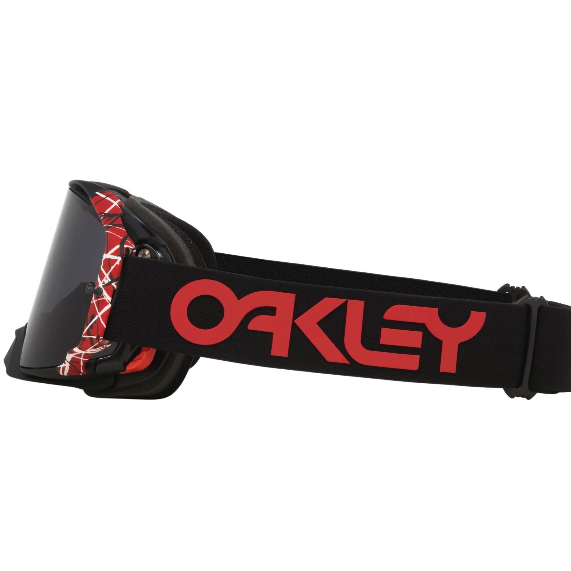 OAKLEY MX-glasögon Airbrake röd eddie med mörkgrå