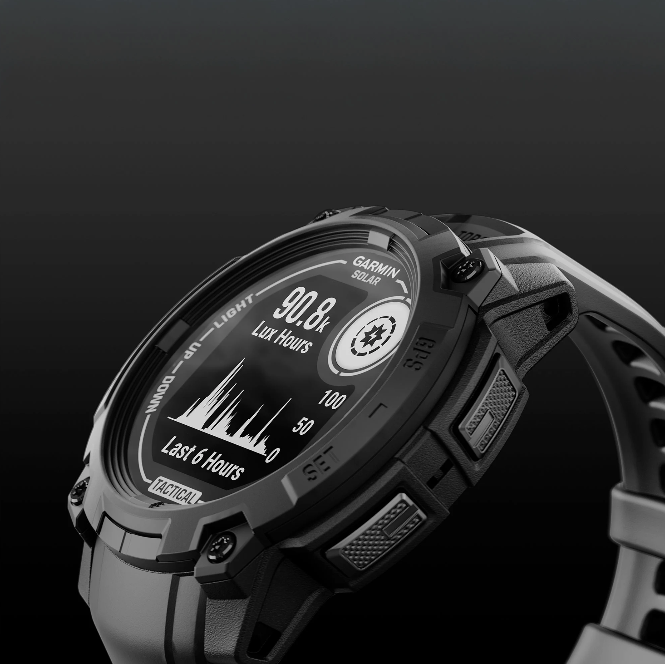 GARMIN Instinct 3 Tactical Solar 45mm black