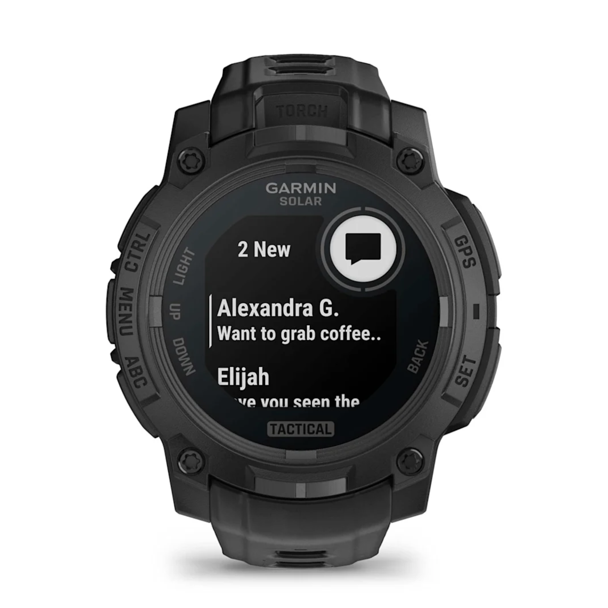 GARMIN Instinct 3 Tactical Solar 45mm black