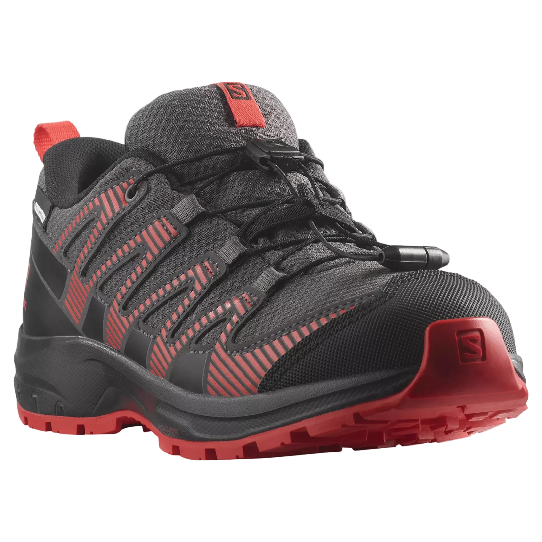 SALOMON XA Pro V8 CSWP K black/grey/red skor