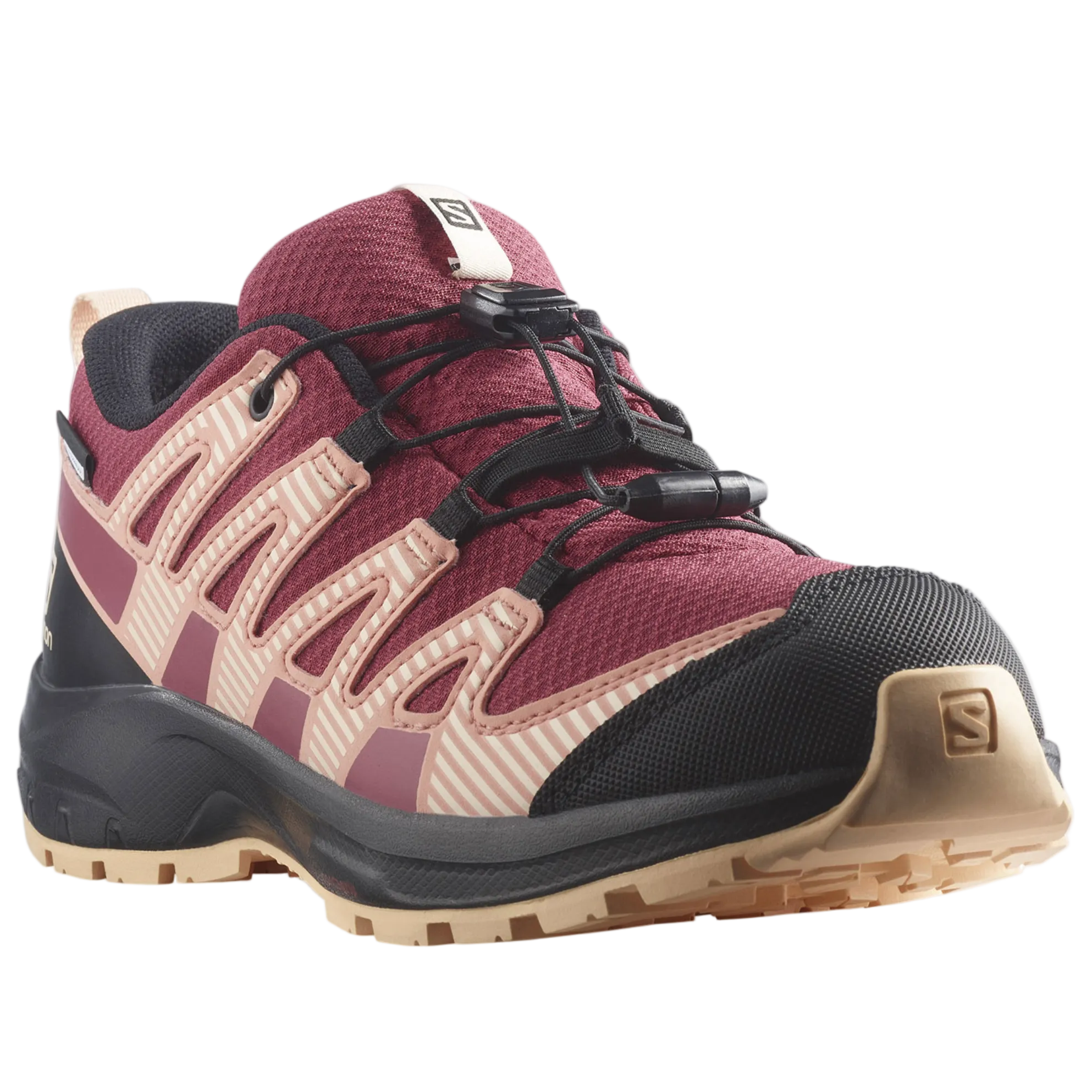 SALOMON XA Pro V8 CSWP K black/peach/red skor