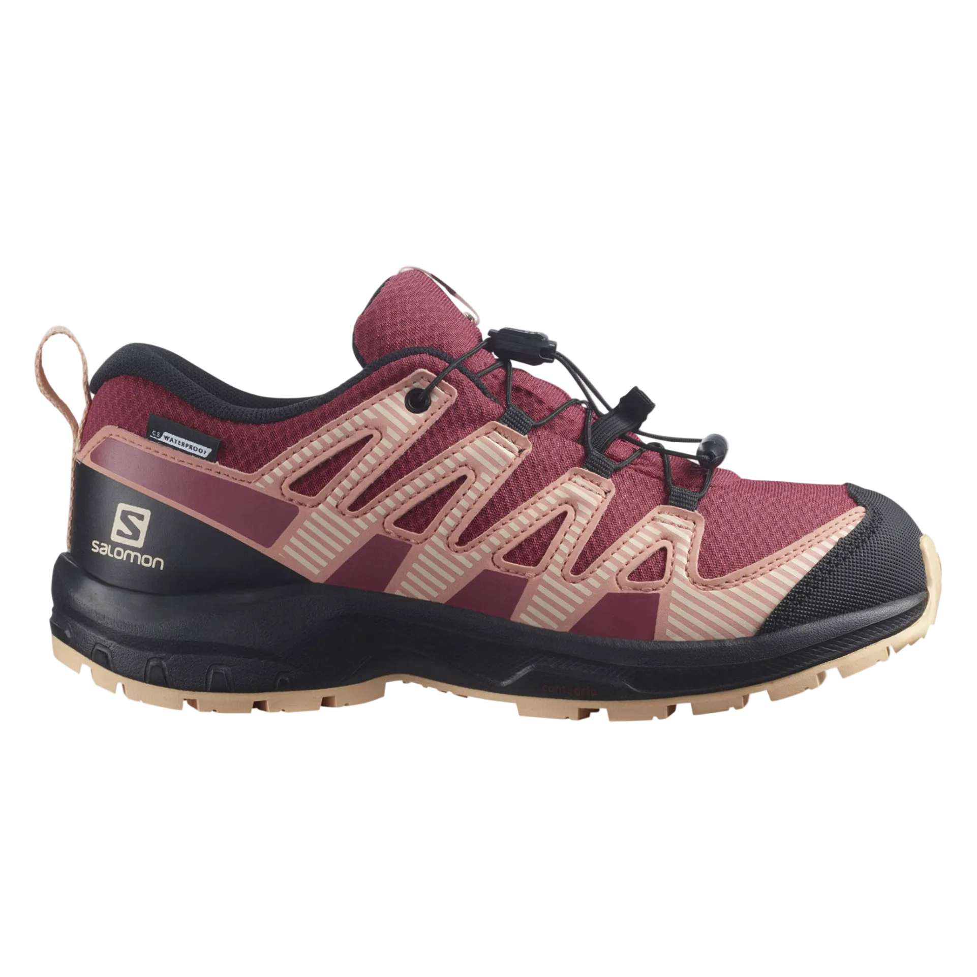 SALOMON XA Pro V8 CSWP K black/peach/red skor