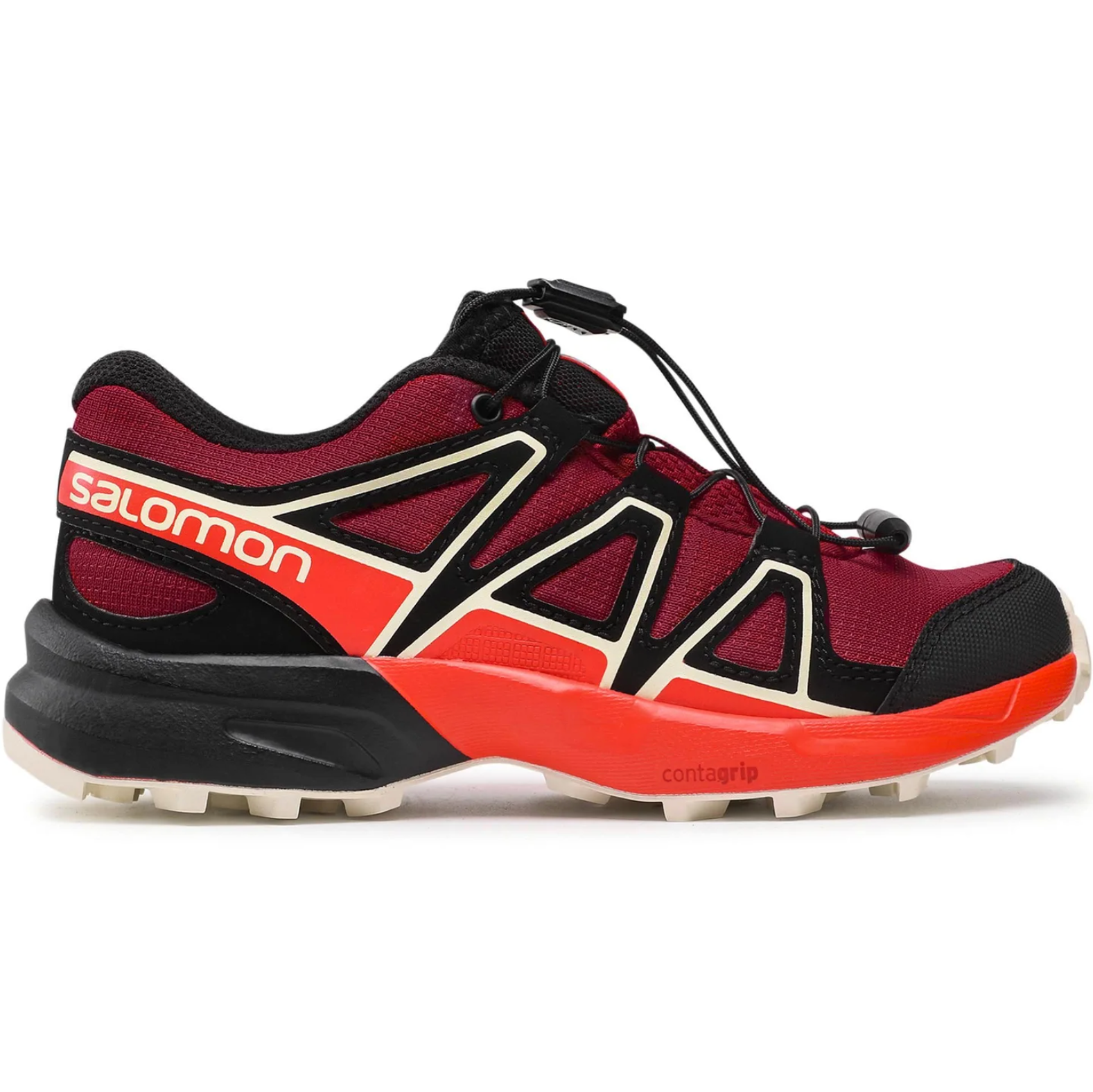 SALOMON Speedcross J red/black skor