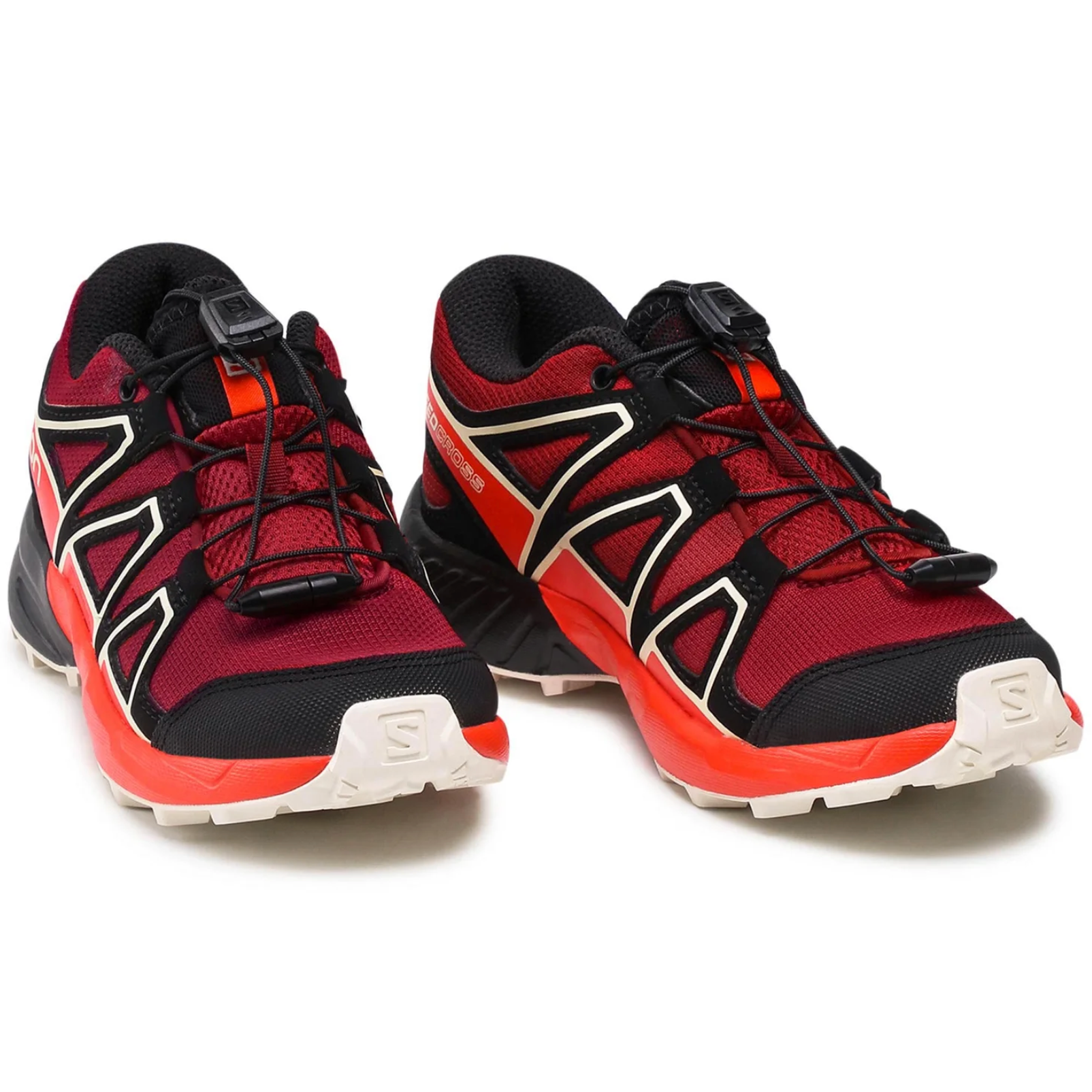 SALOMON Speedcross J red/black skor