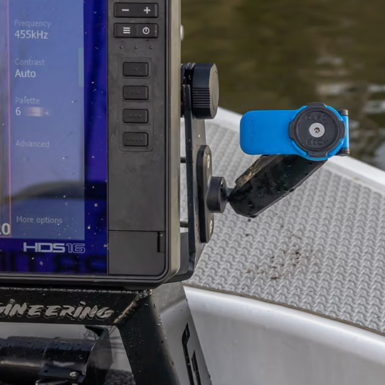 QUAD LOCK 360-arm med dubbel pivot, liten