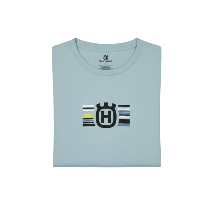 HUSQVARNA Accelerate T-shirt ljusblå