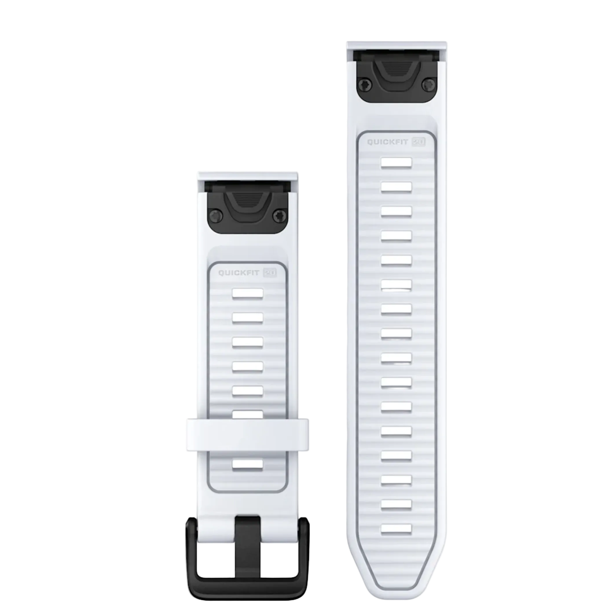 GARMIN rem för pulsklocka Quickfit 20mm silikon vitsten