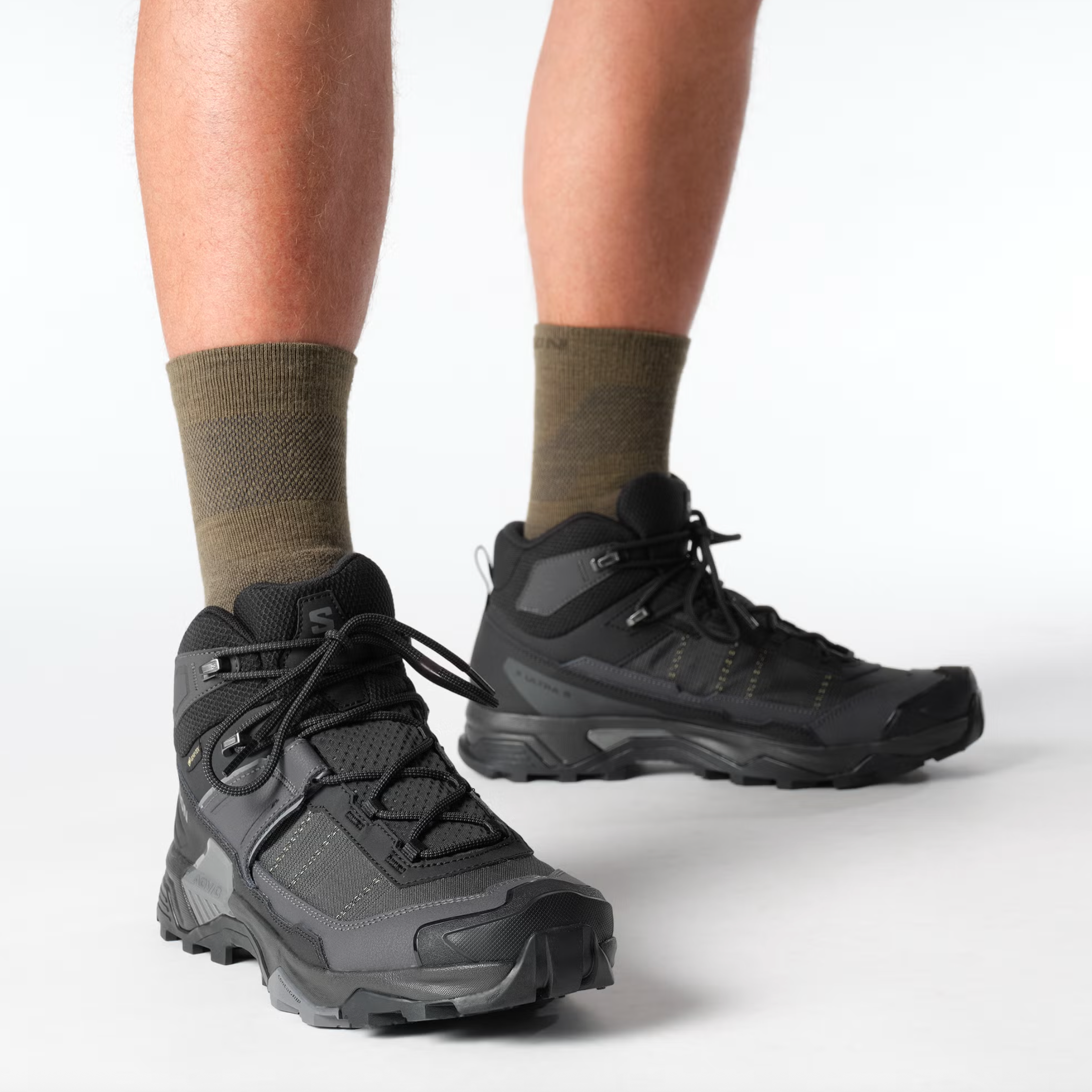 SALOMON skor X Ultra 5 Mid GTX svart/asfalt/castlerock